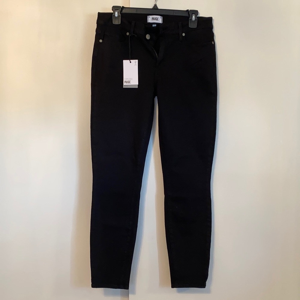 PAIGE NWT BLACK SKINNY JEANS